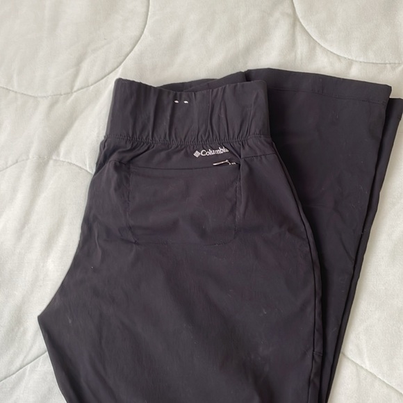 Columbia Black Mid-Rise Anytime Casual Pull On Long Pants - Picture 7 of 9